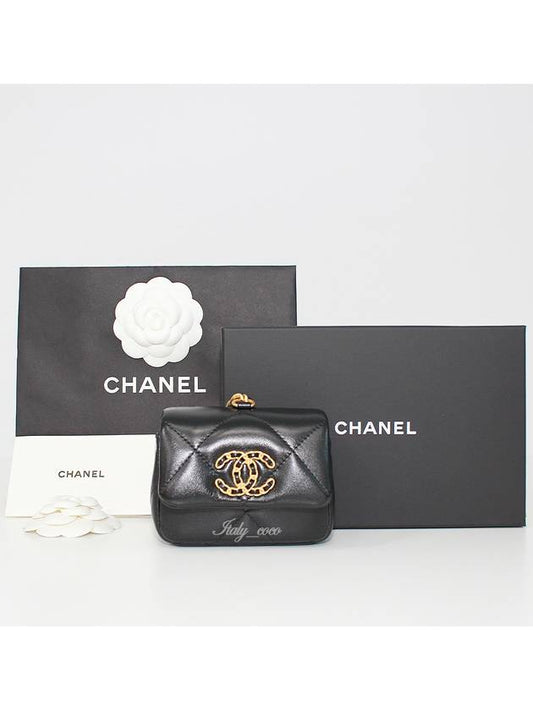 19 Mini Belt Loop Chain Bag AP3171 B04852 94305 - CHANEL - BALAAN 1