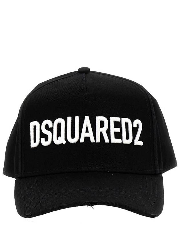 Hat BCM066005C00001 M063 Black - DSQUARED2 - BALAAN 2