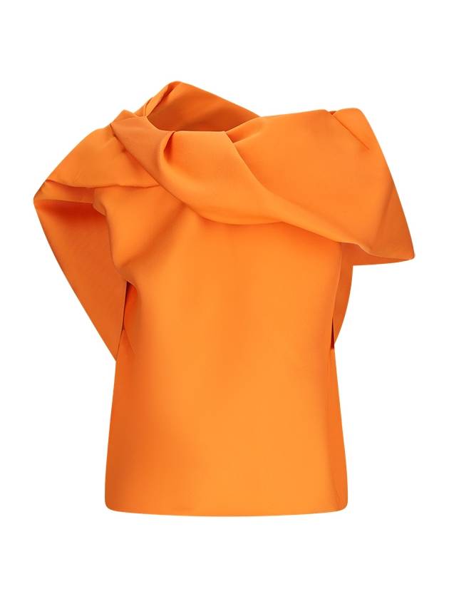 DRAPED SLEEVELESS TOP - DRIES VAN NOTEN - BALAAN 2