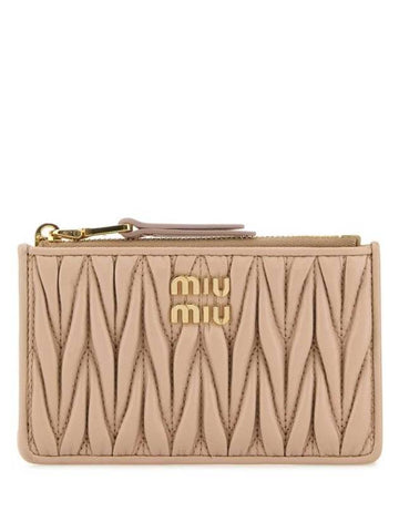 Wallet 5MB06M2FPP F0236 Pink - MIU MIU - BALAAN 1