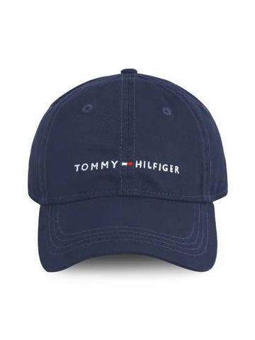 Logo Classic Ball Cap Navy - TOMMY HILFIGER - BALAAN 1