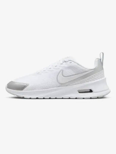 Air Max NuAxis W White Pure Platinum Metallic Silver Comet Red Cyber HF1233 001 - NIKE - BALAAN 1