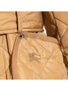 Diamond Quilted Nylon Jacket Beige - BURBERRY - BALAAN 3