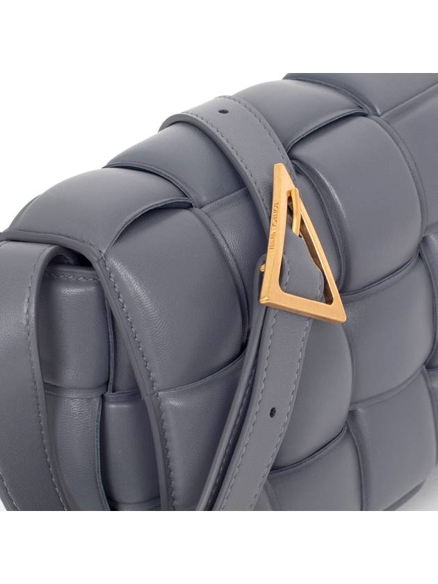 Gold Padded Cassette Cross Bag Thunder - BOTTEGA VENETA - BALAAN 7