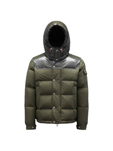 Chardon Short Down Padding Green - MONCLER - BALAAN 1