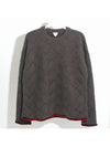 Intrecciato Knit Top Grey - BOTTEGA VENETA - BALAAN 2