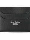 Silver Logo Card Wallet Black - ACNE STUDIOS - BALAAN 4