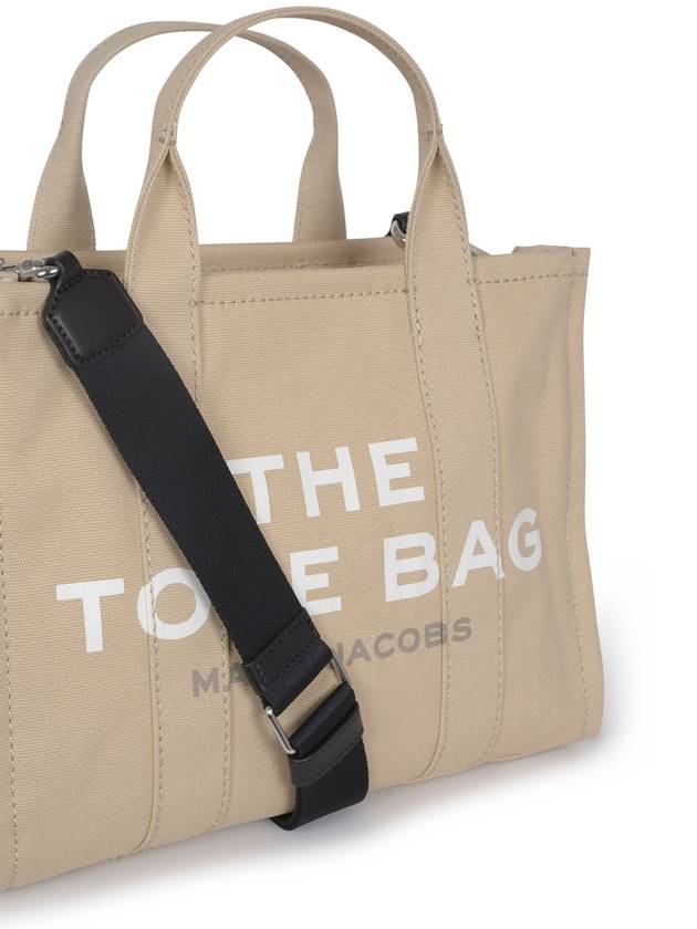 Logo Medium Canvas Tote Bag Beige - MARC JACOBS - BALAAN 5