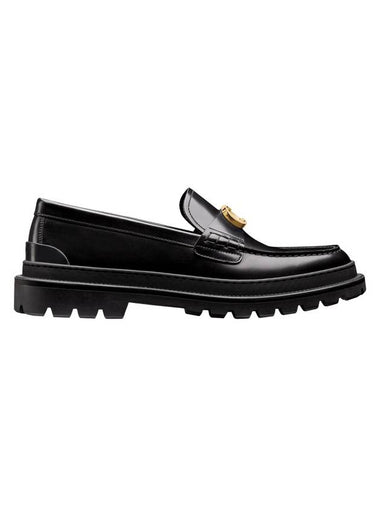 Explorer Polished Calfskin Loafer Black - DIOR - BALAAN 1