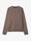 BB Monogram Sweatshirt Brown - BALENCIAGA - BALAAN 2