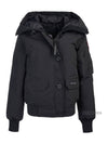 Chilliwack Down Bomber Jacket Black - CANADA GOOSE - BALAAN 2