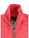 Logo Cotton Zip-Up Jacket Pink - DSQUARED2 - BALAAN 5