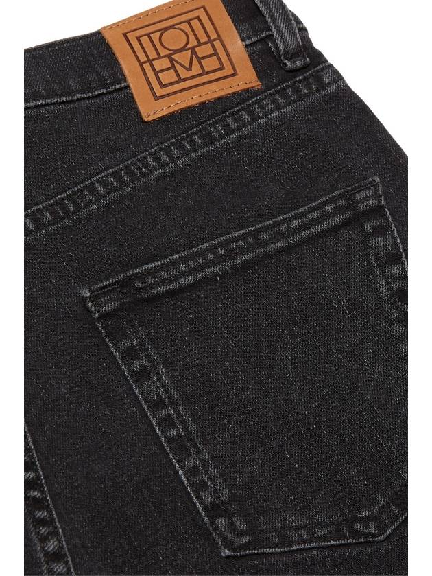 Twisted Seam Straight Jean Grey - TOTEME - BALAAN 5