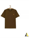 24 ss Logo Organic Cotton T-Shirt I0299561ZDXX B0711069415 - CARHARTT WIP - BALAAN 2