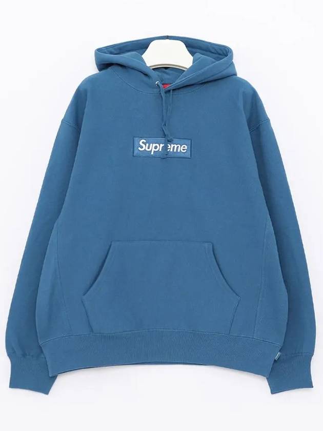 SW56 BLUE box logo hoodie - SUPREME - BALAAN 3