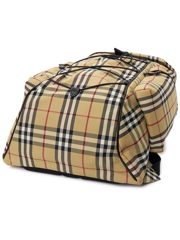 Murray Polyamide Backpack Beige - BURBERRY - BALAAN 6