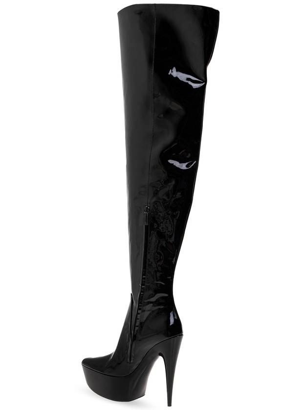 Balenciaga Over-the-Knee Boots, Women's, Black - BALENCIAGA - BALAAN 5