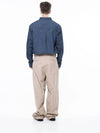 Men s M243PT01BE Corduroy One Tuck Wide Pants Beige - CHANCE'S NOI - BALAAN 6