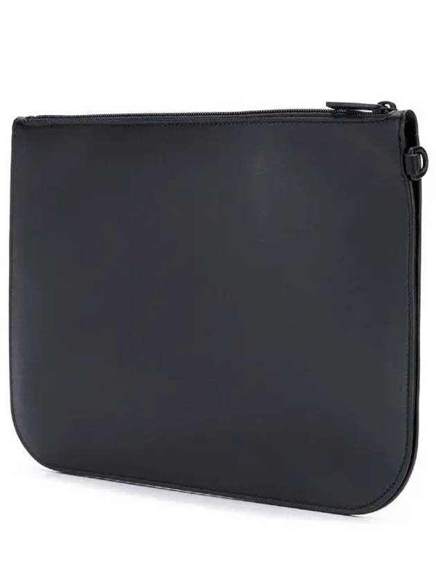 Logo Clutch Bag Black - ALEXANDER MCQUEEN - BALAAN 5