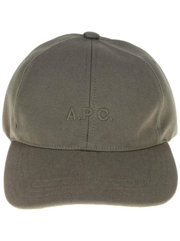 Charlie Logo Ball Cap Military Khaki - A.P.C. - BALAAN 1