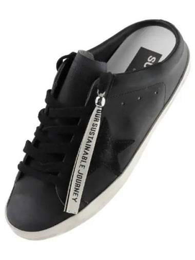 Superstar Sabot Suede Star Sneakers - GOLDEN GOOSE - BALAAN 1