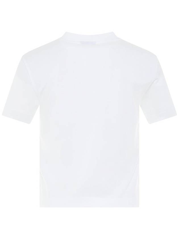 Le Gros Grain Short Sleeve T-Shirt White - JACQUEMUS - BALAAN 5