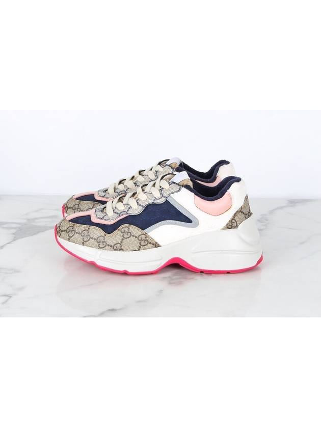 Pink sole Rhyton sneakers 36 230 - GUCCI - BALAAN 5