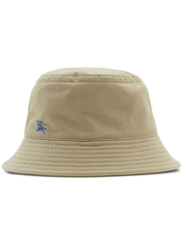 EKD Embroidered Cotton Bucket Hat Beige - BURBERRY - BALAAN 2