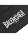 logo print card wallet black - BALENCIAGA - BALAAN.