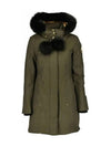 Governor Lake Long Parka Khaki - MOOSE KNUCKLES - BALAAN 3