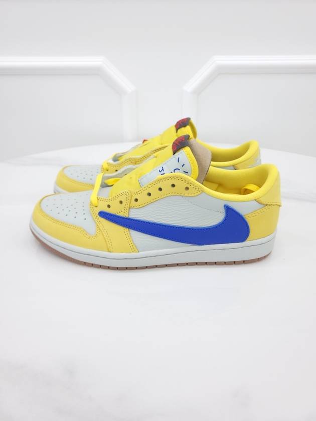 Travis Scott Canary Jordan 1 Low 265 - NIKE - BALAAN 4