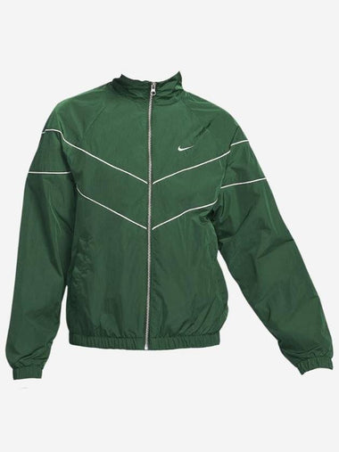 Windrunner Loose UV Woven Zip-Up Jacket Gorge Green - NIKE - BALAAN 1