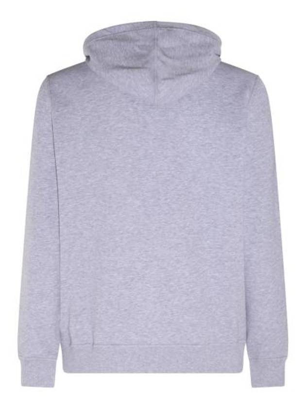 Tech Cotton Zip-Up Hoodie Heather Grey - BRUNELLO CUCINELLI - BALAAN 3