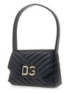 DG Logo Shoulder Bag Black - DOLCE&GABBANA - BALAAN 3