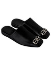 Cosy BB Leather Bloafers Black - BALENCIAGA - BALAAN 4