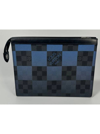 Graphite Damier Pochette Voyage Clutch - LOUIS VUITTON - BALAAN 2