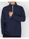 Men's Golf Daytona Tech Interlock Slim Fit Pullover Long Sleeve T-Shirt Navy - G/FORE - BALAAN 2