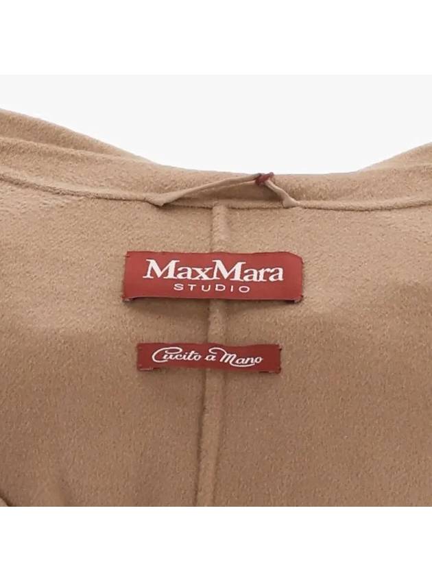 Bcollag Belted Double Coat Camel - MAX MARA - BALAAN 4