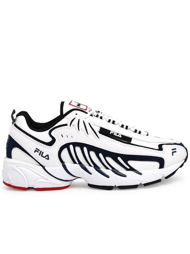 Fila low-top sneakers white black - MSGM - BALAAN 1