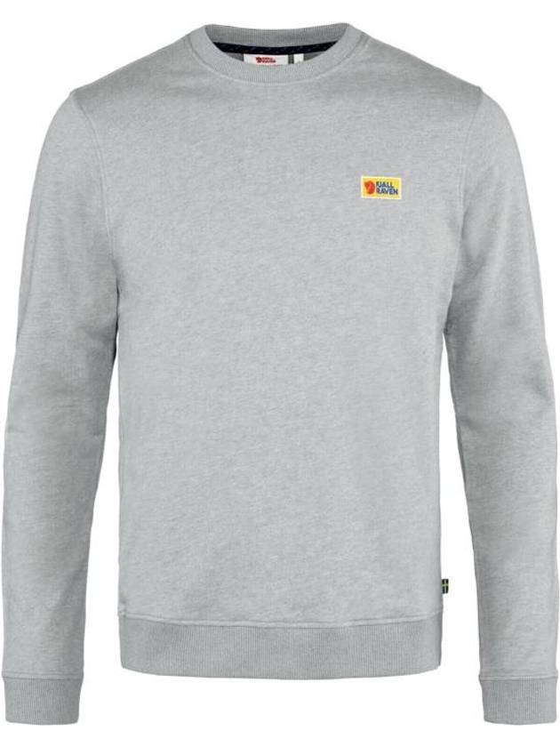 Men's Vardag Long Sleeve T-Shirt Grey - FJALL RAVEN - BALAAN 2