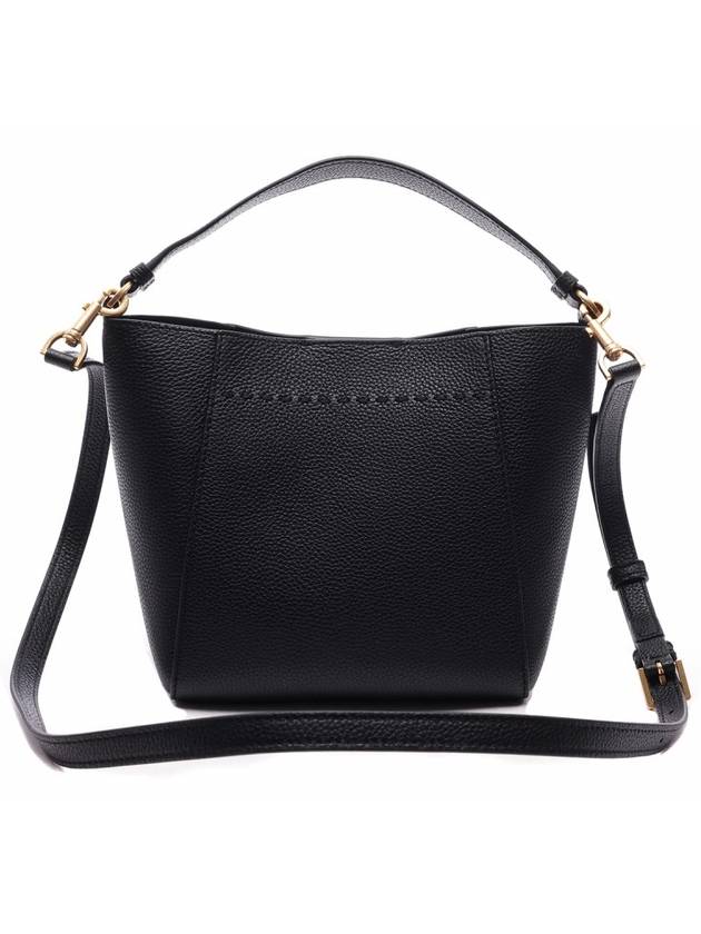 McGraw Small Tote Bag Black - TORY BURCH - BALAAN 5