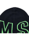 Logo Beanie 3340ML05 227560 99A - MSGM - BALAAN 7