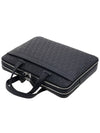 Salvatore Gancini Business Brief Case Black - SALVATORE FERRAGAMO - BALAAN.