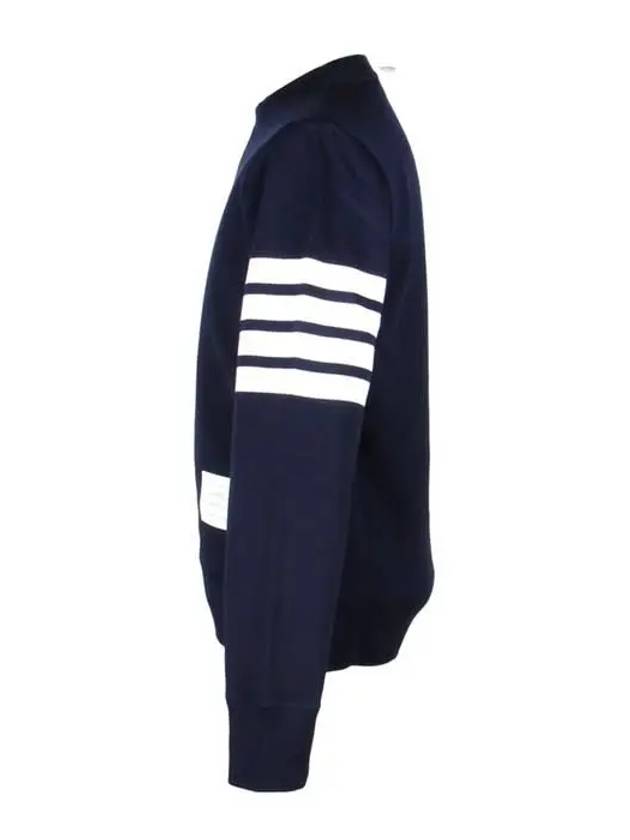 4 Bar Loopback Jersey Sweatshirt Navy - THOM BROWNE - BALAAN 3