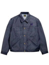 Penny Jean Jacket OT186 Navy - NEEDLES - BALAAN 1