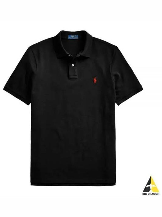 Polo pony logo embroidery polo short sleeve tshirt 710783656 020 - RALPH LAUREN - BALAAN 1