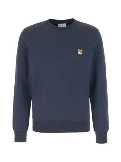 Fox Head Patch Regular Sweatshirt Midnight Blue - MAISON KITSUNE - BALAAN 2