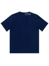 Bold Fox Head Patch Comfort Short Sleeve T-Shirt Navy - MAISON KITSUNE - BALAAN 3