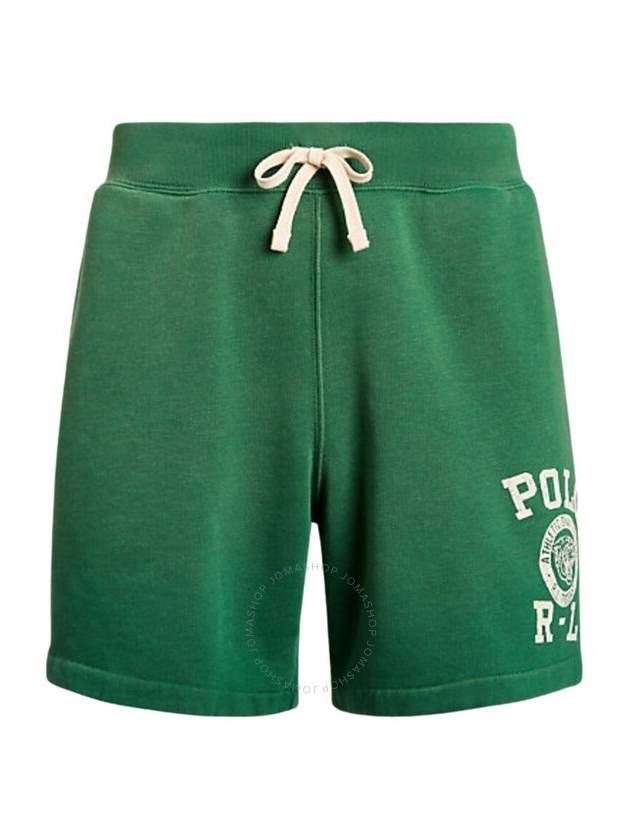 Logo Fleece Shorts Green - POLO RALPH LAUREN - BALAAN 2