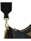 Re-Edition 2005 Saffiano Leather Shoulder Bag Black - PRADA - BALAAN 9